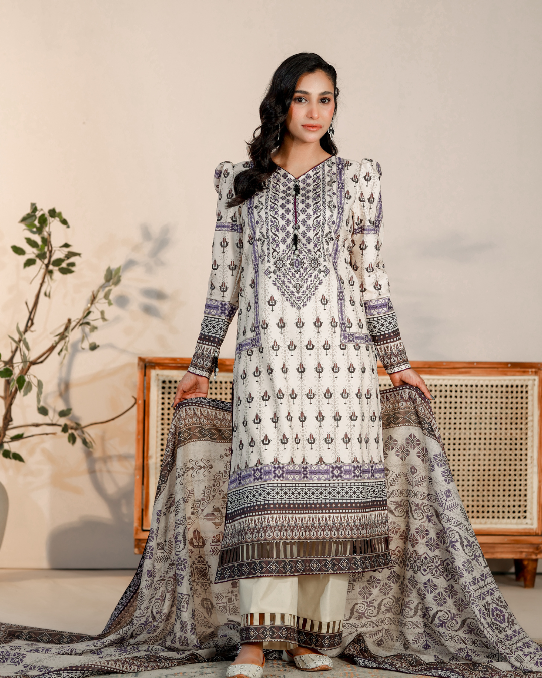 Lawn Digital Printed 3 piece 08-25