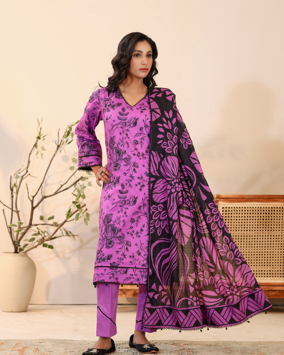 Lawn Digital Printed 3 piece 03-25