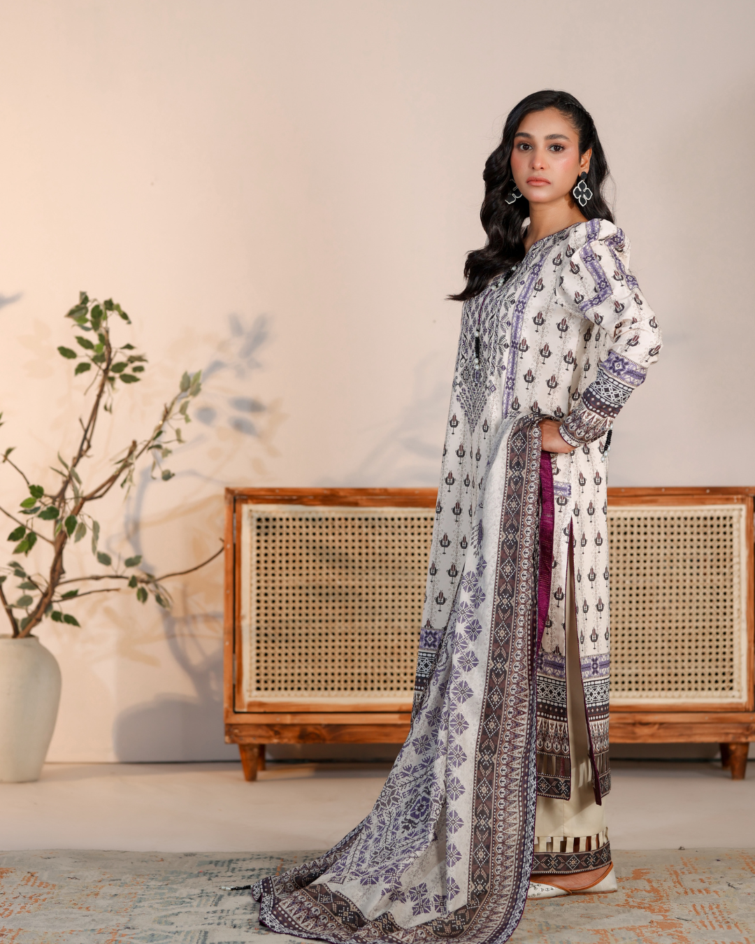 Lawn Digital Printed 3 piece 08-25